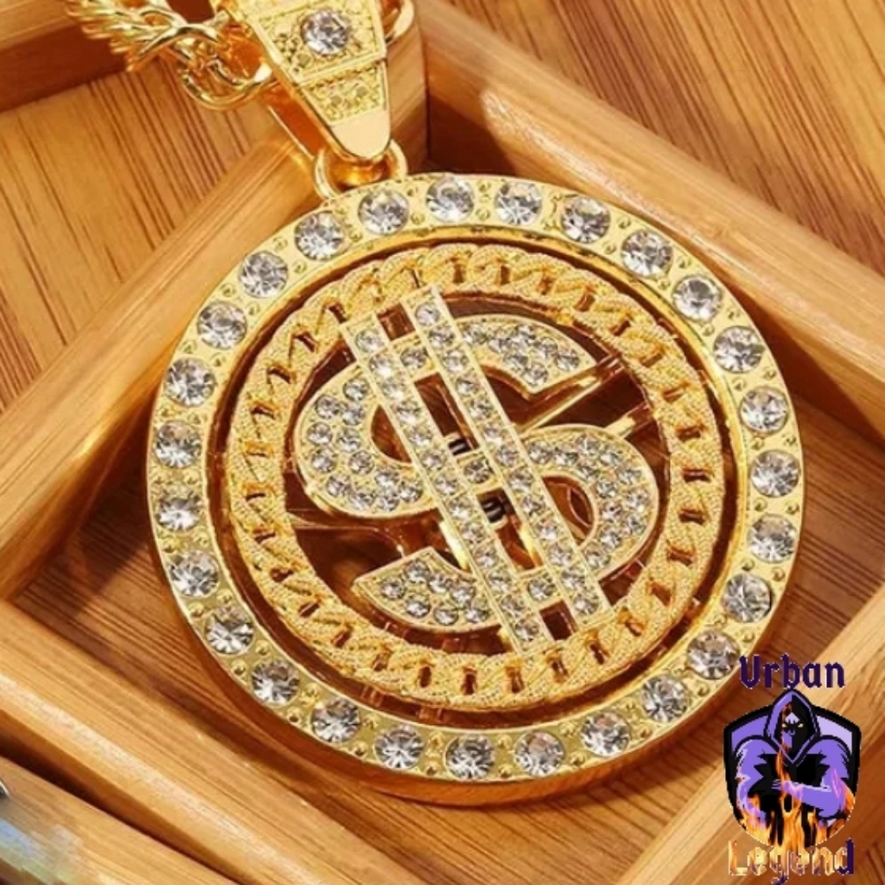 *NEW* Spinning Dollar Pendant - Picture 5 of 13